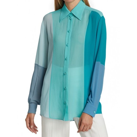 DOLCE and GABBANA Dolce Colour block long-sleeve shirt - Picture 2 of 5